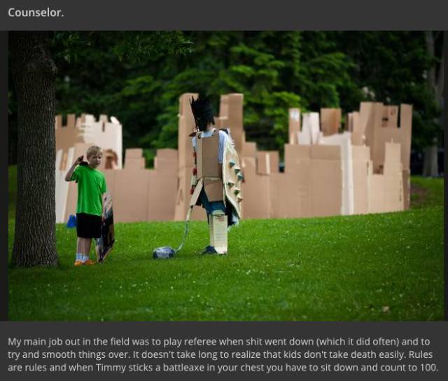 Kids Engage Their Imaginations to Wage War at “Cardboard Camp”