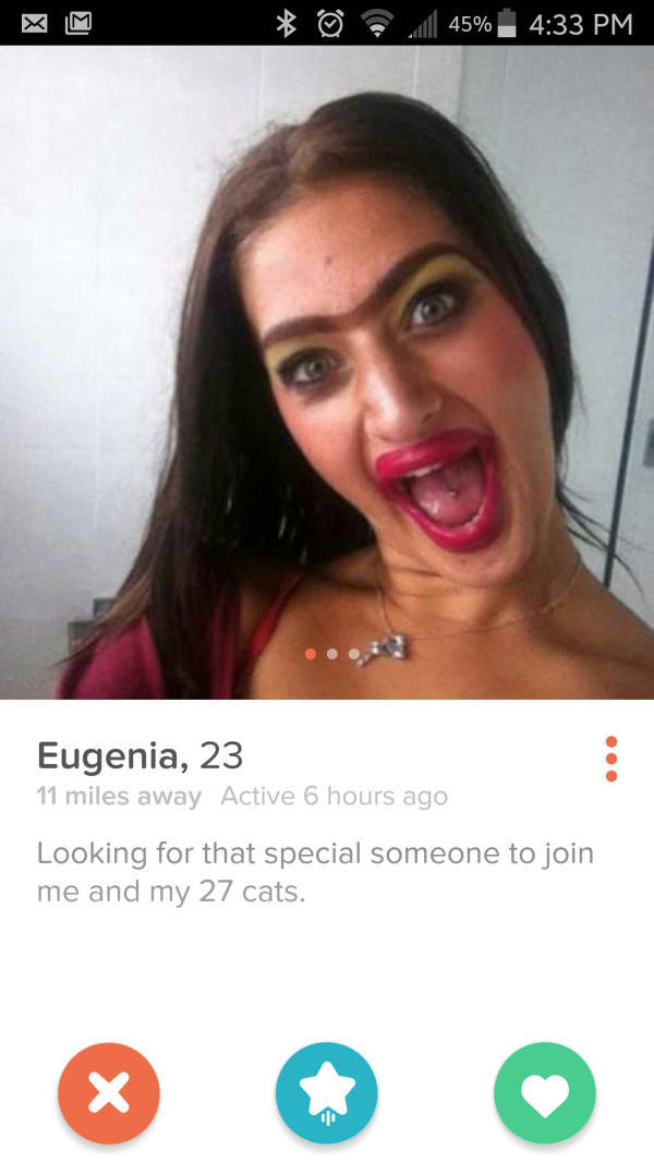 Tinder Profiles That Are Too Weird for Words