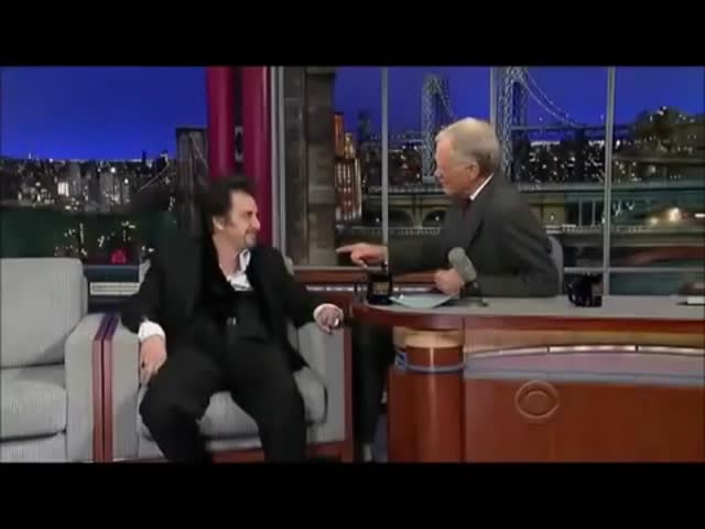 Kevin Spacey impersonates Al Pacino in front of Al Pacino