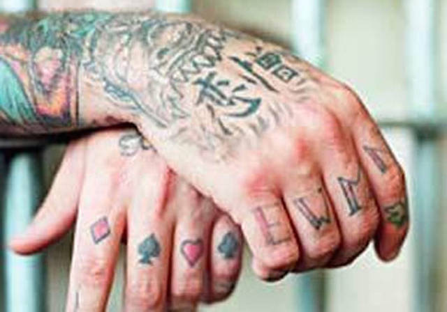 What Some of the Most Common Prison Tattoos Really Mean