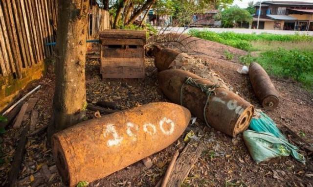 Laos Locals Turn Leftover War Debris into Functional Everyday Items