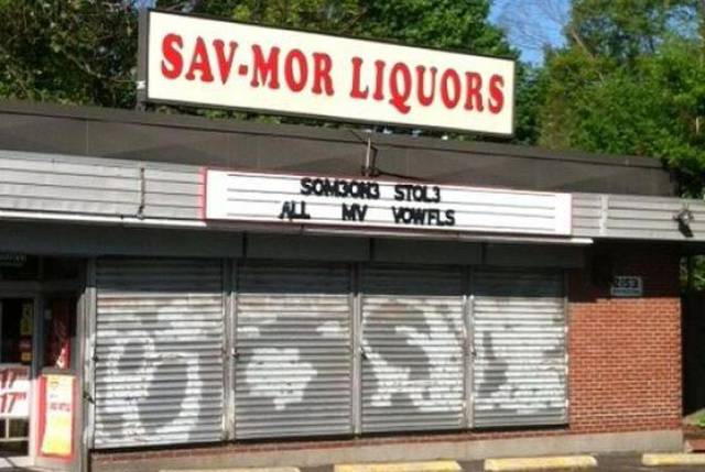 This Maryland Liquor Store Has Gotten Their Slogans Down to an Art
