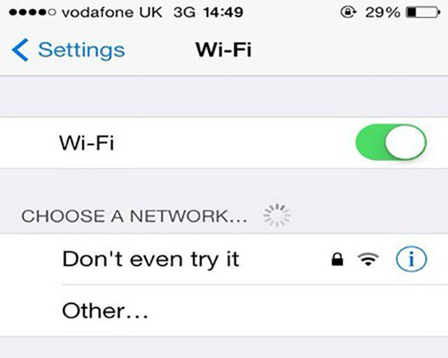 People Who Had a Little Fun Naming Their WiFi Networks