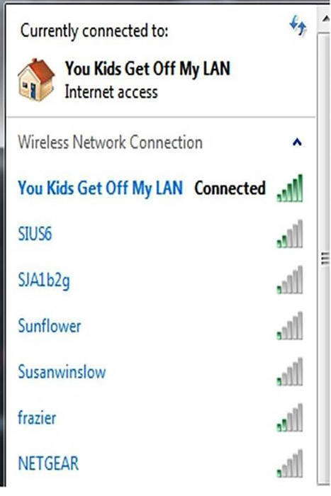 People Who Had a Little Fun Naming Their WiFi Networks