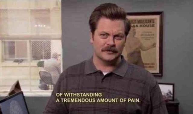 Ron Swanson Is One Very Wise Man