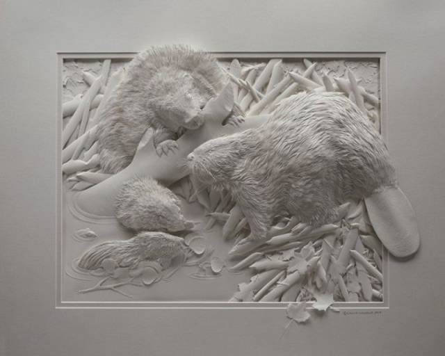 Amazing Works of Art Made Entirely of Paper