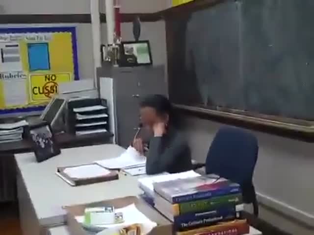 Public School Students Terrorize and Harass Their Teacher During Class