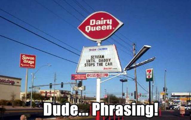 Funny Fast Food Signs That Are Brutally Honest