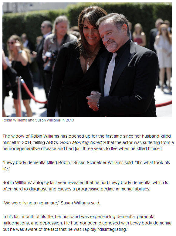 Robin Williams’ Widow Discusses the Real Reason Why Her Husband Committed Suicide