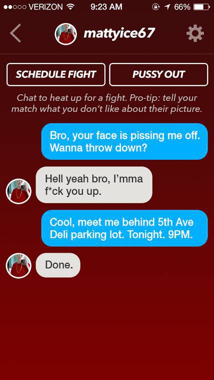 Fighters Unite for a Fist Fight via the New Rumblr App