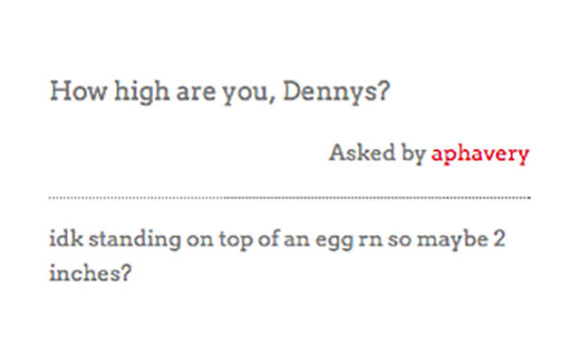 Denny’s Tumblr Page Has the Strangest Posts of any Food Chain Ever