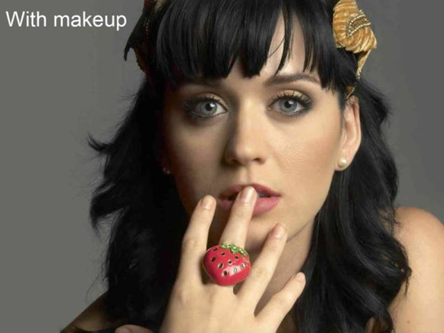 Proof That Katy Perry Still Looks Cute without Makeup