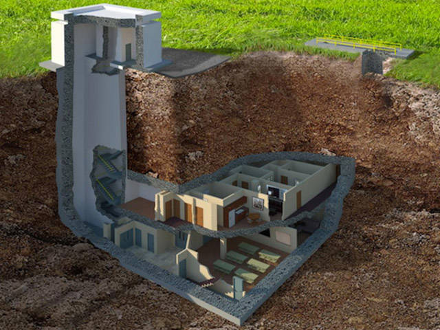 This Underground Bunker Is Fit for a Millionaire