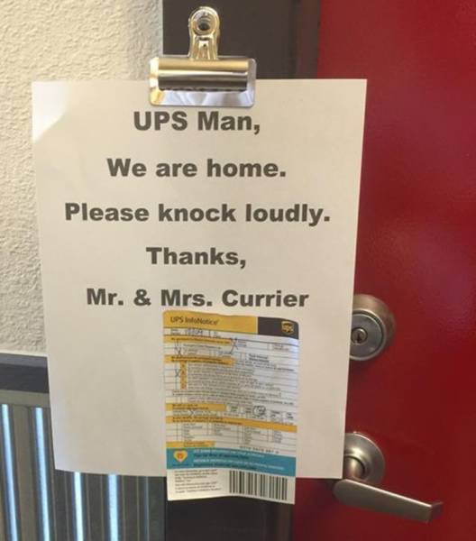 Delivery Guys Who No Longer Give a Sh#t about Their Jobs