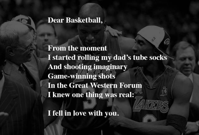 Kobe Bryant Pens a Touching Letter to Announce His Retirement to the World