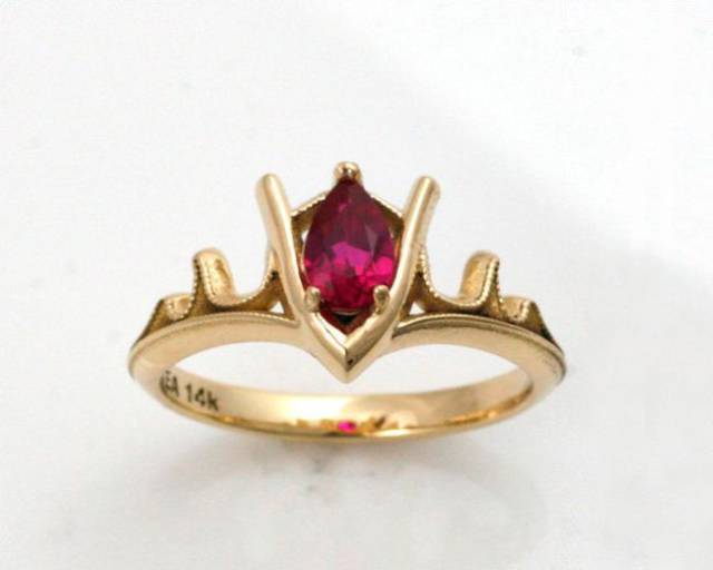 Stunning Nerdy Engagement Rings That Almost Every Girl Would Love