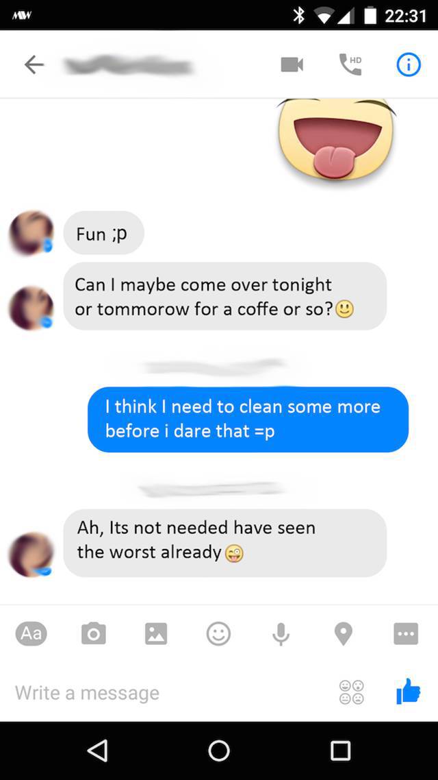 This Guy Performs the Most Epic Clean Up Ever When a Girl Asks to Come Over