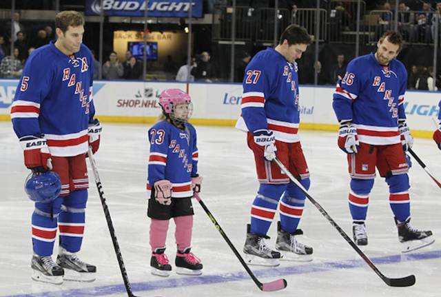 NY Rangers Get Their First Ever Female Teammate for a Day