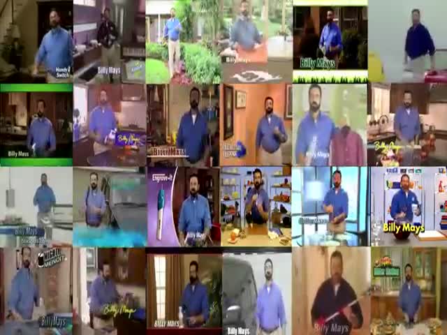 A Billy Mays Commercial Overload