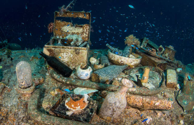 A Fascinating Tour around a Bombed Underwater Naval Base