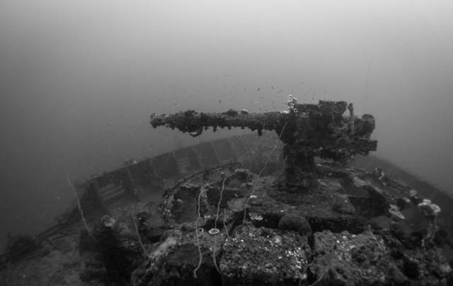 A Fascinating Tour around a Bombed Underwater Naval Base