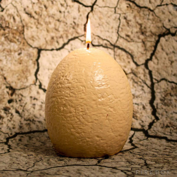 This Hatching Dinosaur Egg Candle Is the Coolest Thing Ever