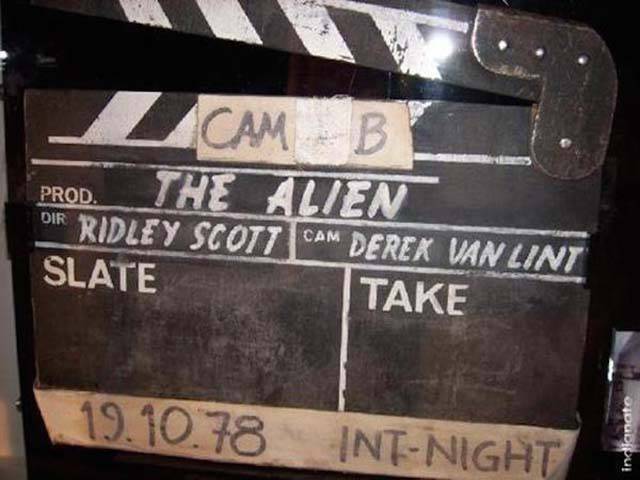 Candid Backstage Snaps from the Set of Alien