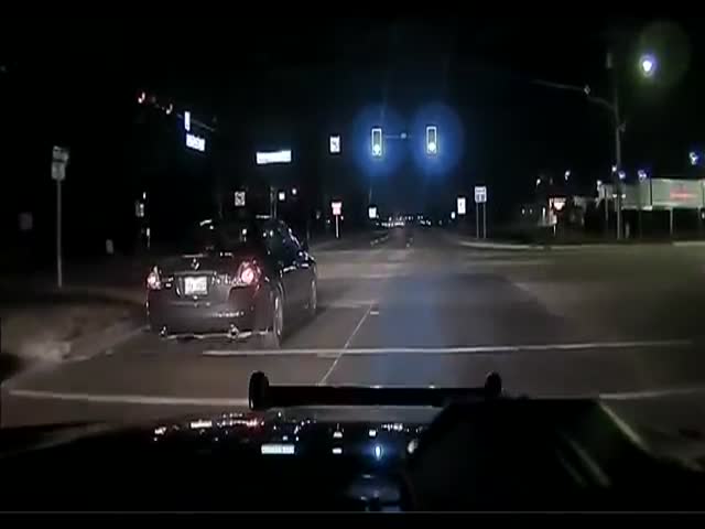 13 Year Old Boy Leads Cops on a Wild Car Chase around the City before Losing Control of the Vehicle