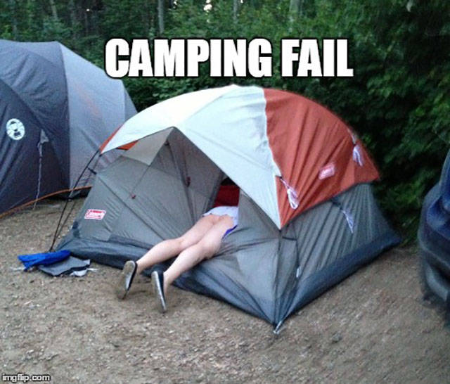 Oh the Joys of Camping