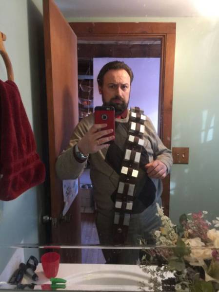 This Selfmade Chewbucca Costume Is the Coolest Geeky Outfit Ever