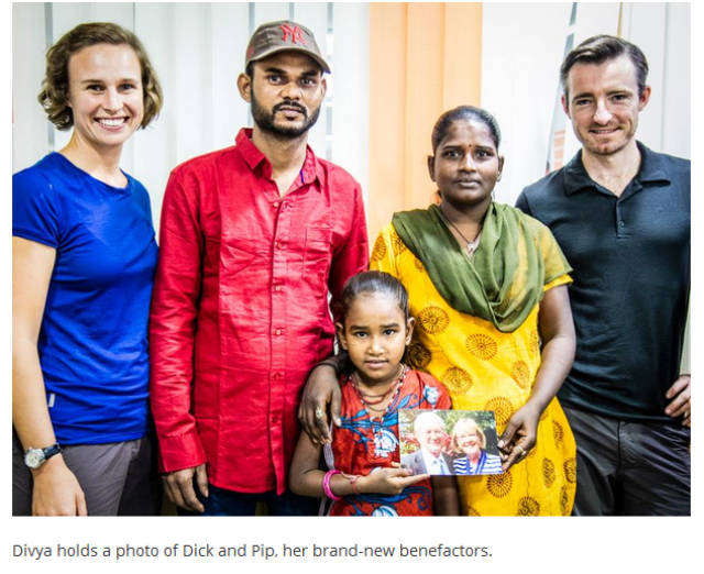 An Australian Couple Travel to India to Find a Special Girl from a Photograph