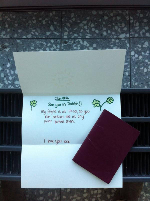 Girl Sends Her Boyfriend on a Surprise Adventure with a Very Romantic Twist