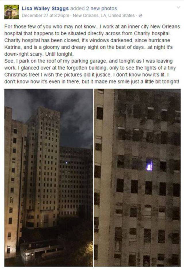 This Lone Christmas Tree Is Creeping Out Residents In New Orleans