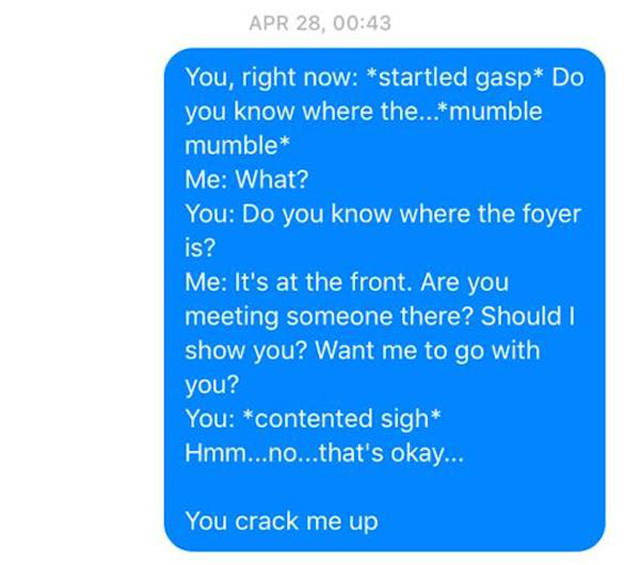 Wife Records Husband’s “Sleeptaking” and Then Texts It to Him and It’s Hilarious to Read
