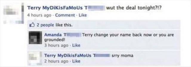 These Parents Hilariously Owned Their Kids On Facebook