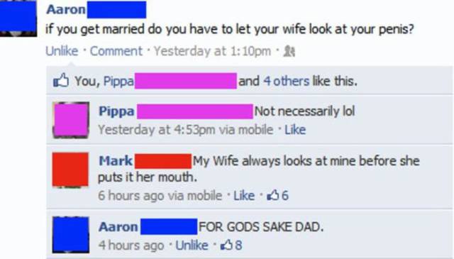 These Parents Hilariously Owned Their Kids On Facebook