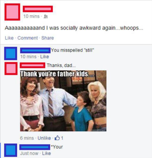 These Parents Hilariously Owned Their Kids On Facebook