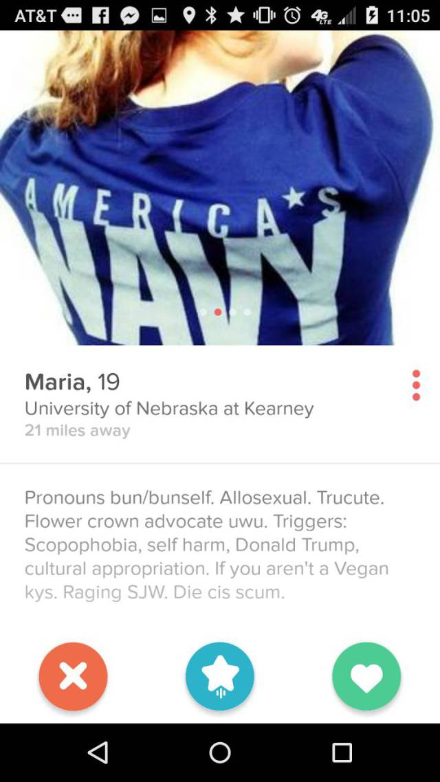You Just Never Know What Kind of People You Will Find on Tinder