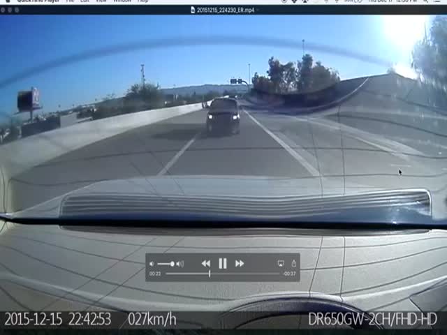 Listen To This Driver's Hilarious Reaction When His Car Gets Rear-Ended