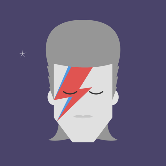 World Artists Create Awesome Memorial Works in David Bowie’s Honor
