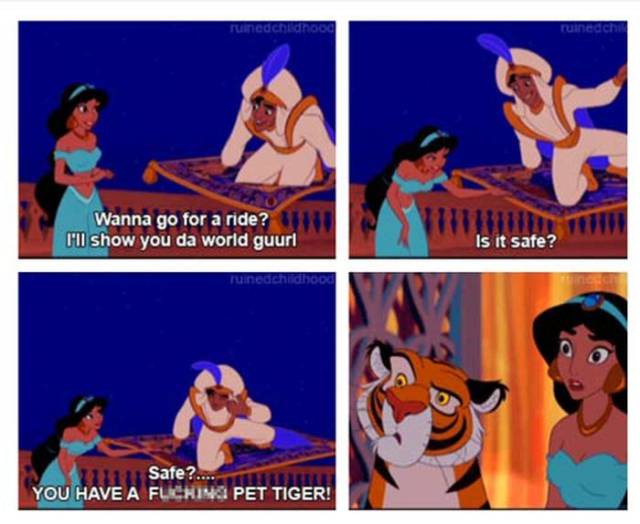 Disney Movies Take on a Whole New Meaning with Adult Rated Captions