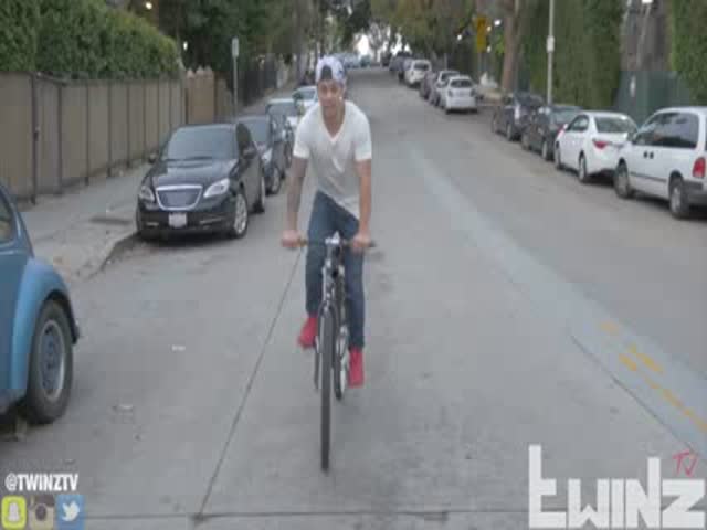 Bike Thieves Will Think Twice about Stealing a Bike from the Hood Now