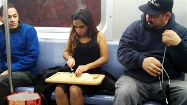 The Most Outlandish Things You Will Ever See on the NYC Subway