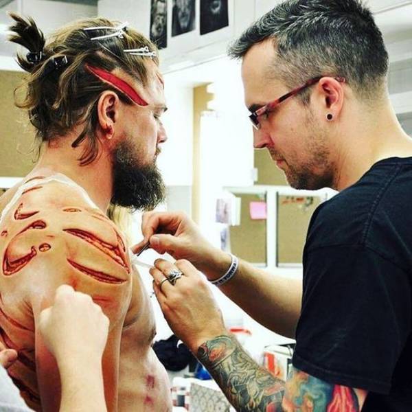 A Detailed Look at the Magic of Makeup on the Set of “The Revenant”