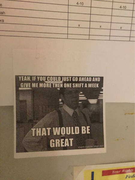 A Little Work Humor to Brighten Your Day