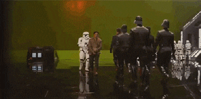 Great Before and After Comparison Gifs of the Special Effects on “Star Wars: The Force Awakens”