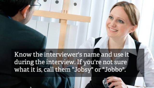 20 Hilarious Job Interview Hacks