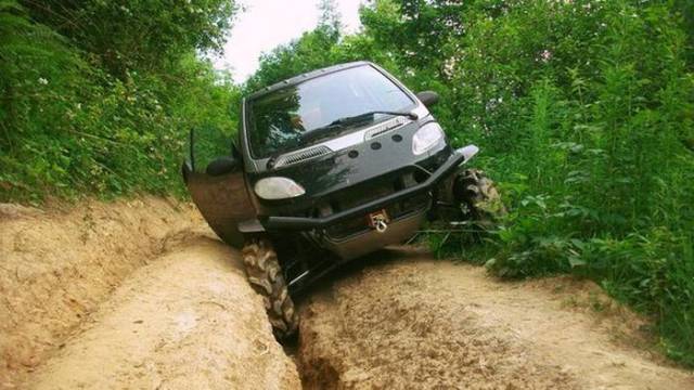 From Smart Car to an Off-Road Vehicle