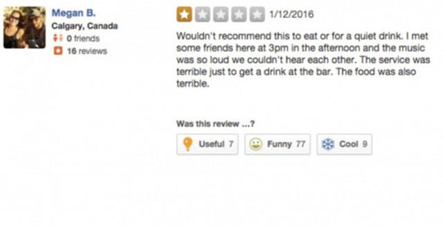 Great Comeback of a Bar Owner to an Unhappy Customer