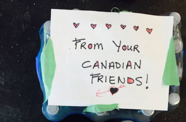 Canadian Hockey Team Made a Great Gift to an American City That Really Needed It